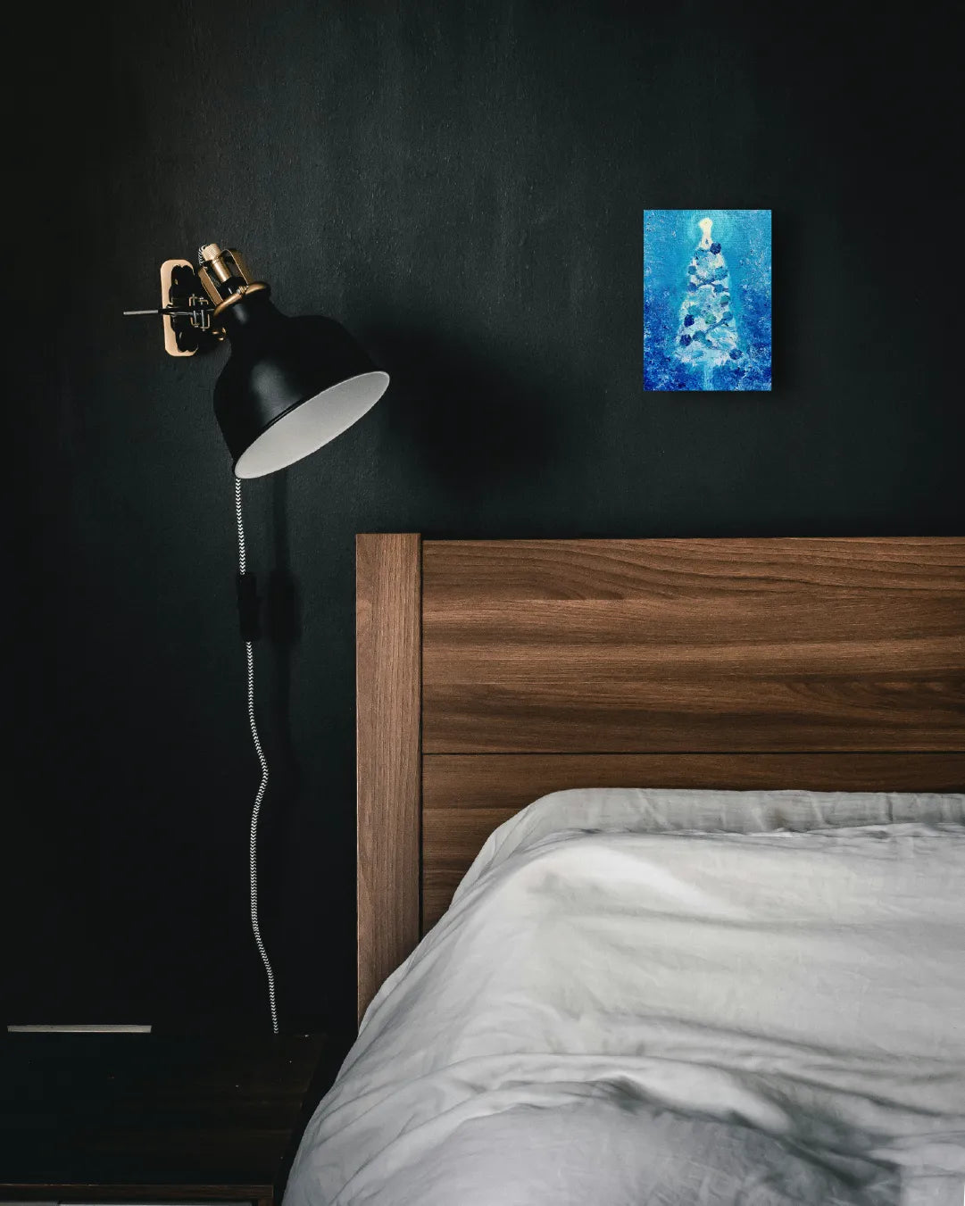 “星と青のクリスマスツリー”